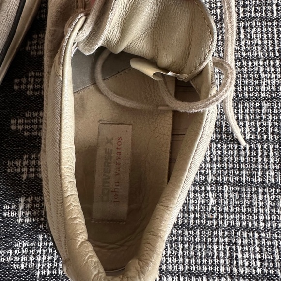 Converse by John Varvatos Distressed Canvas Vintage Slip On Sneaker Toast - Picture 10 of 11
